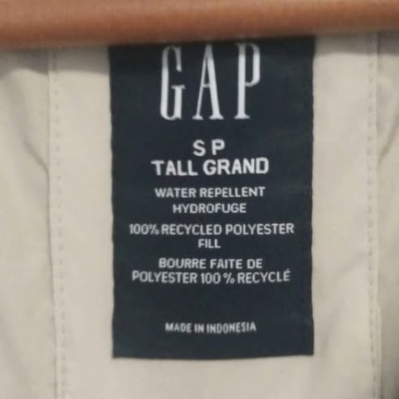 GAP Duvet Wrap Puffer Coat- Color Ivory-Oversized - Picture 5 of 10